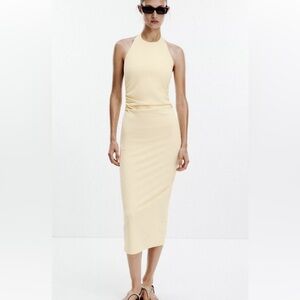 Yellow Maxi Dress from Zara